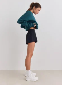 Aim'n Lagoon Le Run Running Sweatshirt ademende en warme lagoon dames hardlooptrui