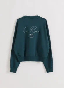 Aim'n Lagoon Le Run Running Sweatshirt ademende en warme lagoon dames hardlooptrui