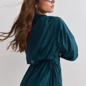 Aim'n Lagoon Running Jacket lichtgewicht en windafstotend blauw dames hardloopjack