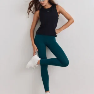 Aim'n Lagoon Running Tights comfortabele en ondersteunende blauwe dames hardlooptight