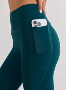 Aim'n Lagoon Running Tights comfortabele en ondersteunende blauwe dames hardlooptight