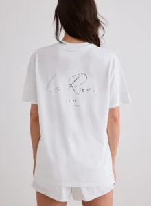 Aim'n White Le Run Seamless Running T-shirt naadloos en ademend wit dames hardloopshirt