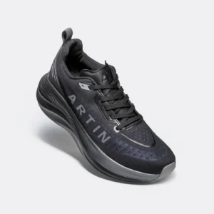 Artin Athletics Hybrid Trainer Black 8721399831946 zwarte minimalistische fitness- en crossfitschoen met brede teenbox en platte zool