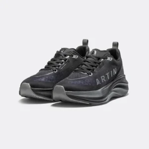 Artin Athletics Hybrid Trainer Black 8721399831946 zwarte minimalistische fitness- en crossfitschoen met brede teenbox en platte zool