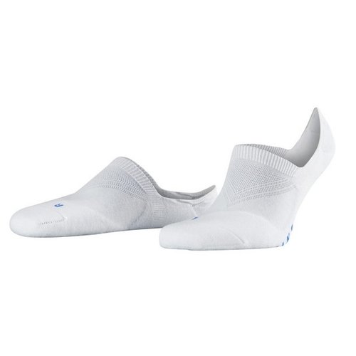 Falke Cool Kick Invisible 16601-2000 witte extra lage onzichtbare sokken met L R aanduiding