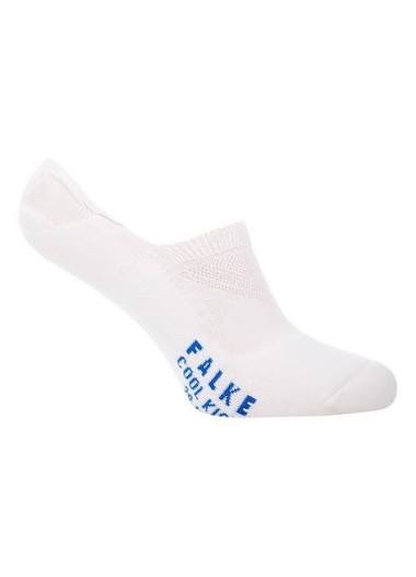 Falke Cool Kick Invisible 16601-2000 witte extra lage onzichtbare sokken met L R aanduiding