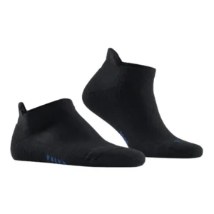 Falke Cool Kick Sneaker 16677-3000 zwarte lage sneakersokken met L R aanduiding