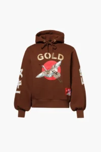 Goldbergh Tobu Hooded Sweater luxe dames trui met capuchon en merkdetails