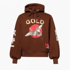 Goldbergh Tobu Hooded Sweater luxe dames trui met capuchon en merkdetails