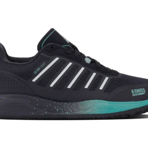 K-Swiss Ultra Court Padel heren padelschoenen in donkerblauw met speciaal padel-visgraatprofiel en stevige ondersteuning