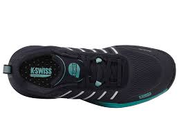 K-Swiss Ultra Court Padel heren padelschoenen in donkerblauw met speciaal padel-visgraatprofiel en stevige ondersteuning