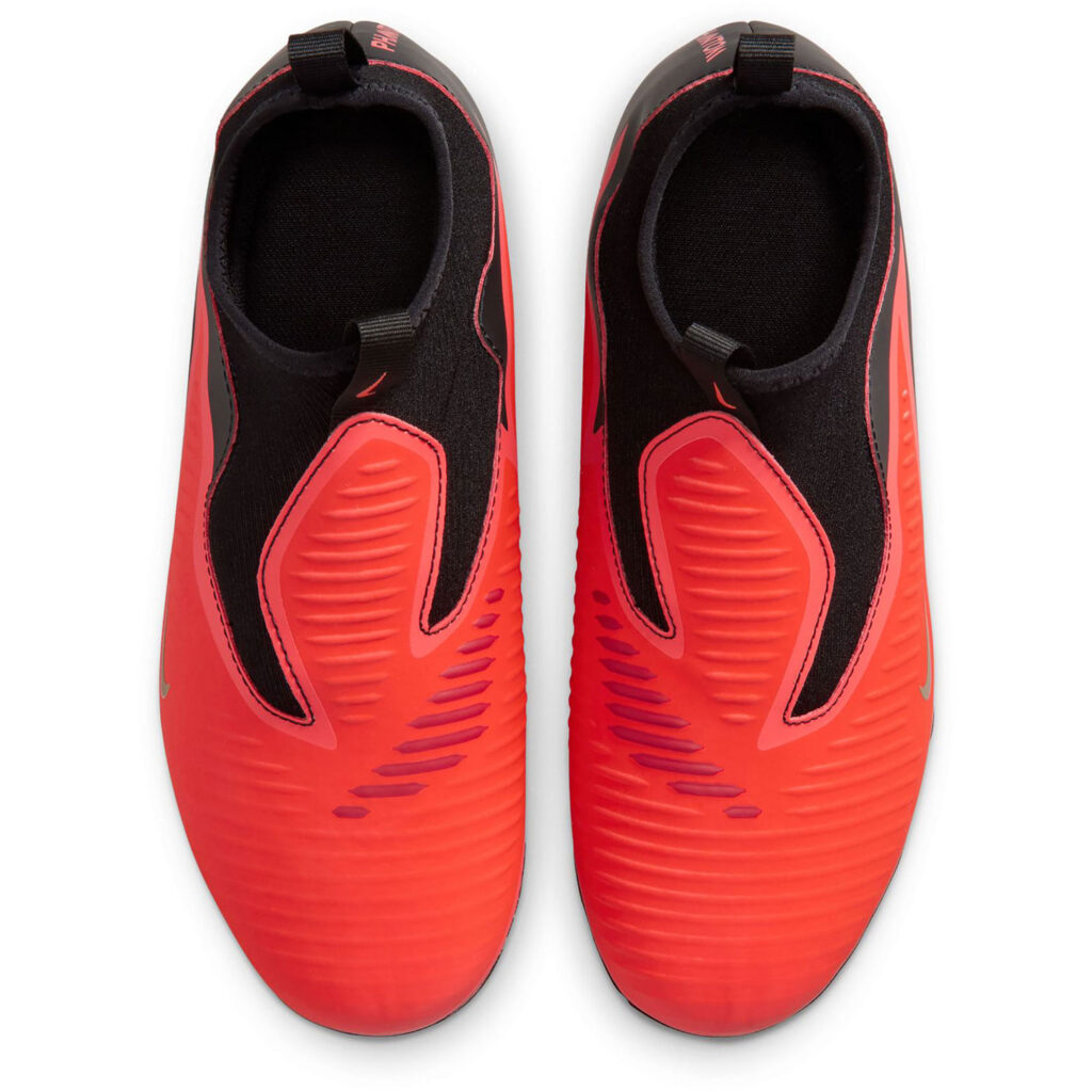 Nike JR Phantom 6 High Academy FG/MG junior voetbalschoenen met sokje voor natuur- en kunstgras