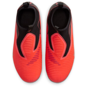 Nike JR Phantom 6 High Academy FG/MG junior voetbalschoenen met sokje voor natuur- en kunstgras