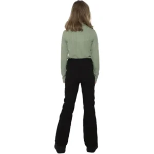 Protest Relole JR Snowpants True Black zwarte junior skibroek en snowpants voor kinderen