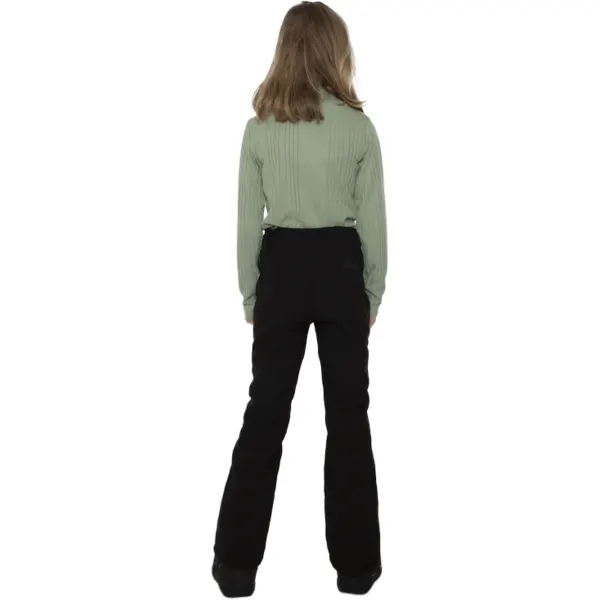Protest Relole JR Snowpants True Black zwarte junior skibroek en snowpants voor kinderen