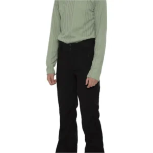 Protest Relole JR Snowpants True Black zwarte junior skibroek en snowpants voor kinderen