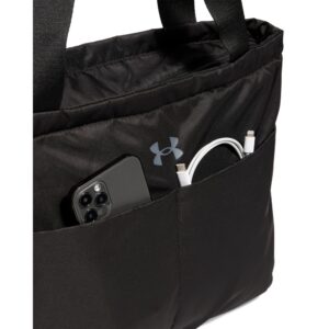 Under Armour Studio Lite Tote lichte en ruime zwarte dames sporttas en tote bag