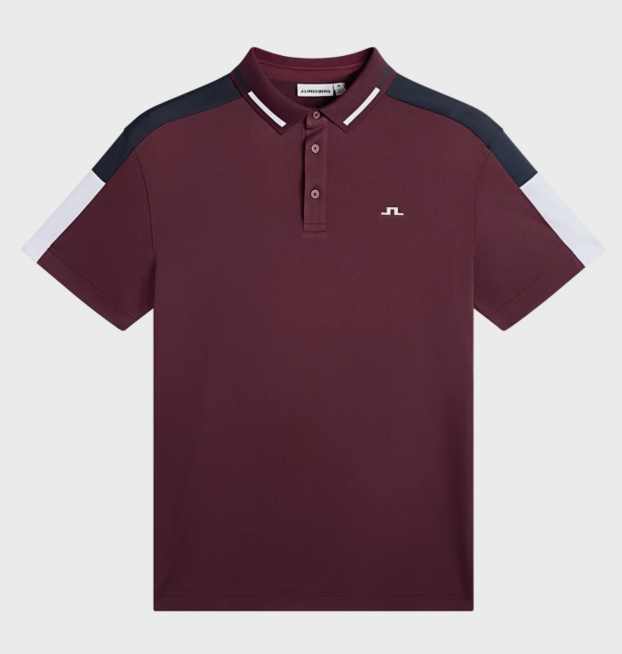 J.Lindeberg GMJT15888 Donny Polo stijlvolle heren golfpolo met logo