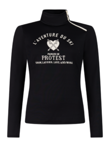 Protest 12662009 290 PRTHolker Active Top zwarte dames skipully True Black