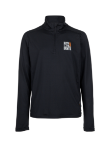 Brunotti 2423240331 9999 Toriny Boys Fleece zwarte jongens skipully met korte rits Black