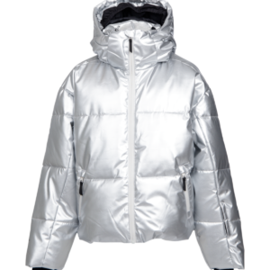 Brunotti Silver Fiasky Metallic Girls Snow Jacket
