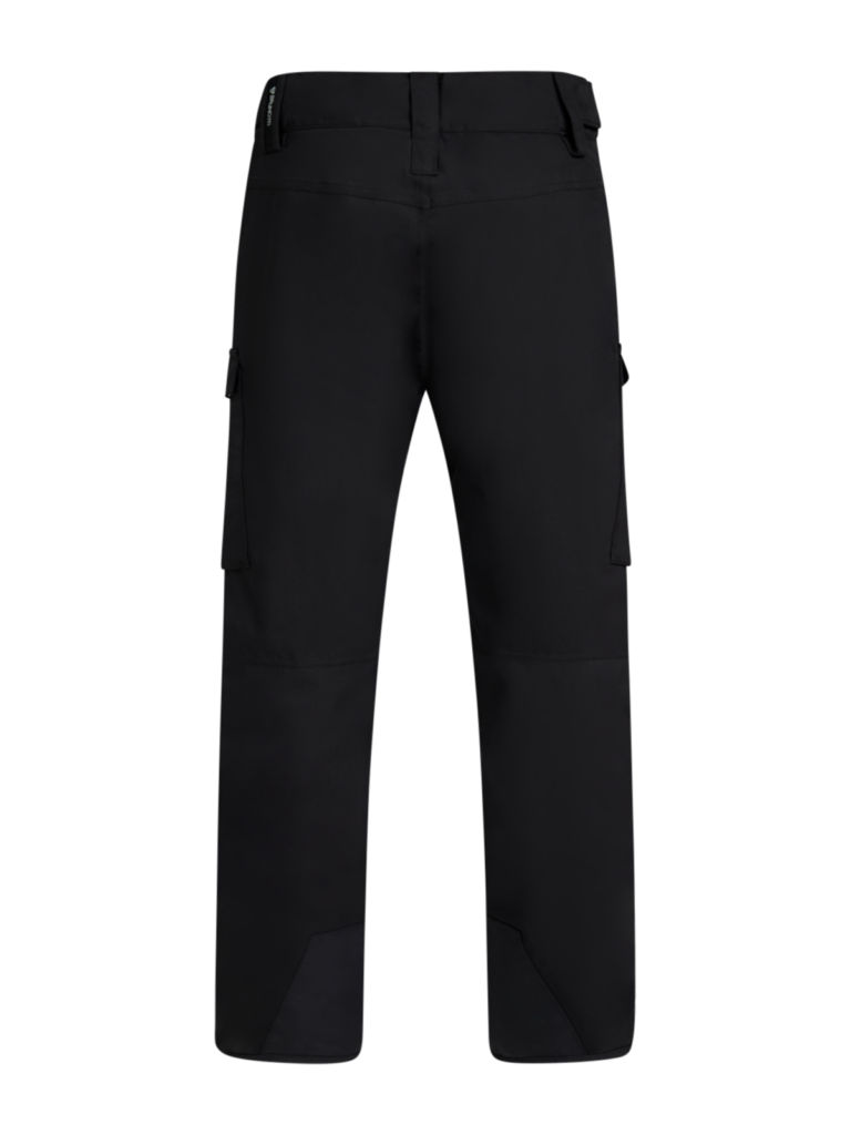 Brunotti 2623220327 9999 Footraily-Cargo Boys Snow Pants zwarte jongens skibroek met cargozakken Black