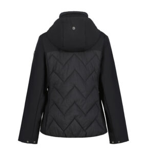Luhta Auvola 232402384L990 zwarte dames softshell jas waterkolom 8000/3000