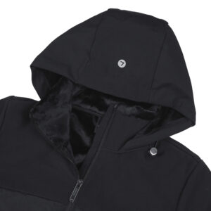 Luhta Auvola 232402384L990 zwarte dames softshell jas waterkolom 8000/3000