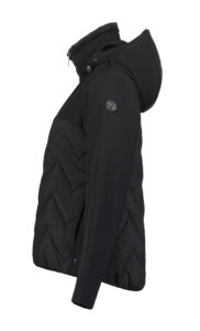 Luhta Auvola 232402384L990 zwarte dames softshell jas waterkolom 8000/3000