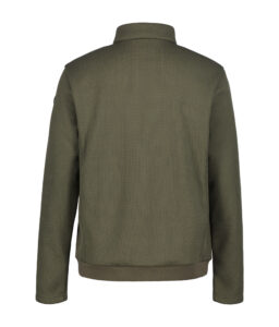 Luhta Achtila 232573324L580 groen hybride heren jack met gewatteerde voorkant en stretch
