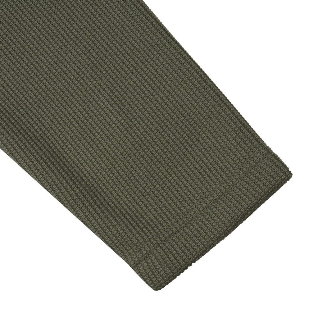 Luhta Achtila 232573324L580 groen hybride heren jack met gewatteerde voorkant en stretch