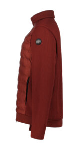 Luhta 232573324L 669 Achtila Midlayer cranberryrood heren vest Cranberry