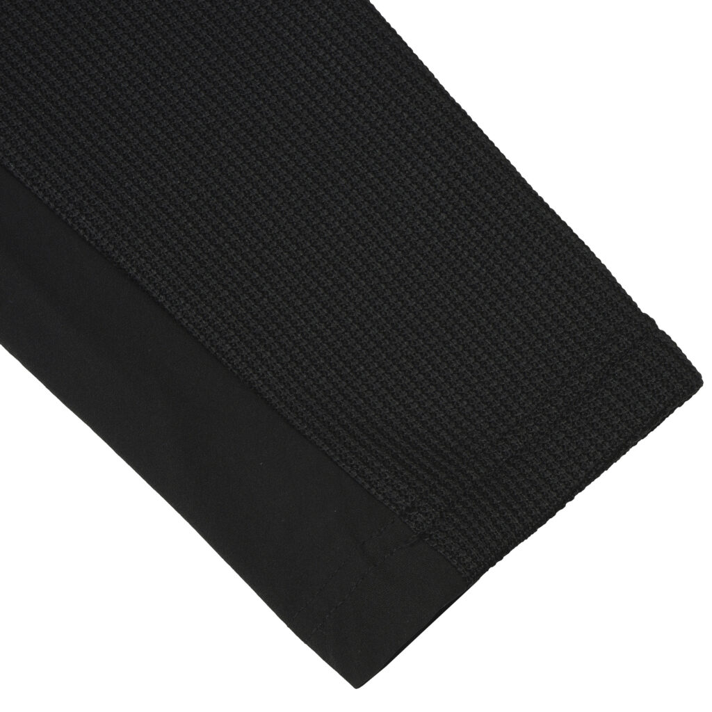 Luhta Ahoola 232574324L 990 zwarte heren tussenjas midlayer met ritssluiting en merkdetail