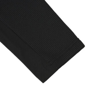 Luhta Ahoola 232574324L 990 zwarte heren tussenjas midlayer met ritssluiting en merkdetail