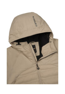 Icepeak Barwick 256007573I061 beige heren outdoor jas met capuchon