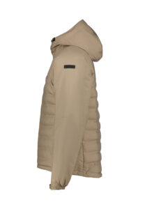 Icepeak Barwick 256007573I061 beige heren outdoor jas met capuchon