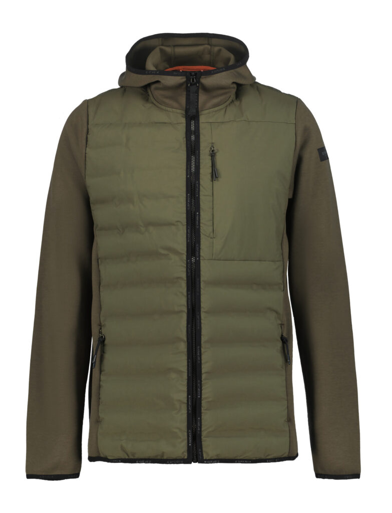 Icepeak Albie 257845650I 574 heren outdoor jas met capuchon en ritszakken