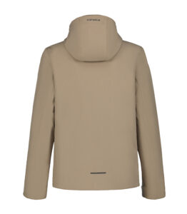 Icepeak Brimfield 257970682I061 grijze heren outdoor softshell jas met capuchon