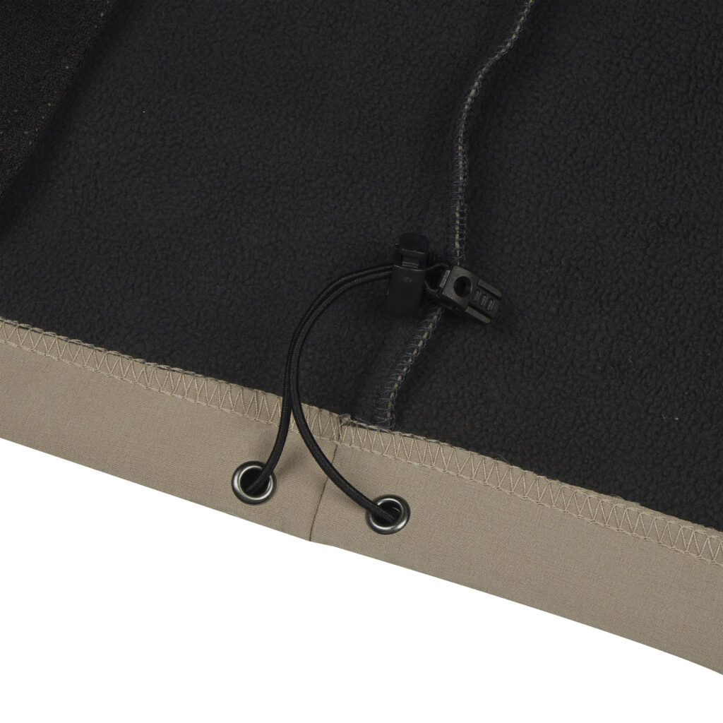 Icepeak Brimfield 257970682I061 grijze heren outdoor softshell jas met capuchon