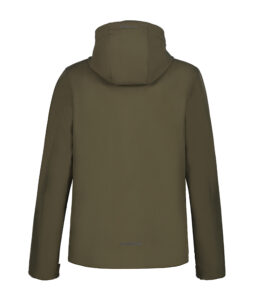 Icepeak Brimfield 257970682I574 groene heren outdoor softshell jas met capuchon