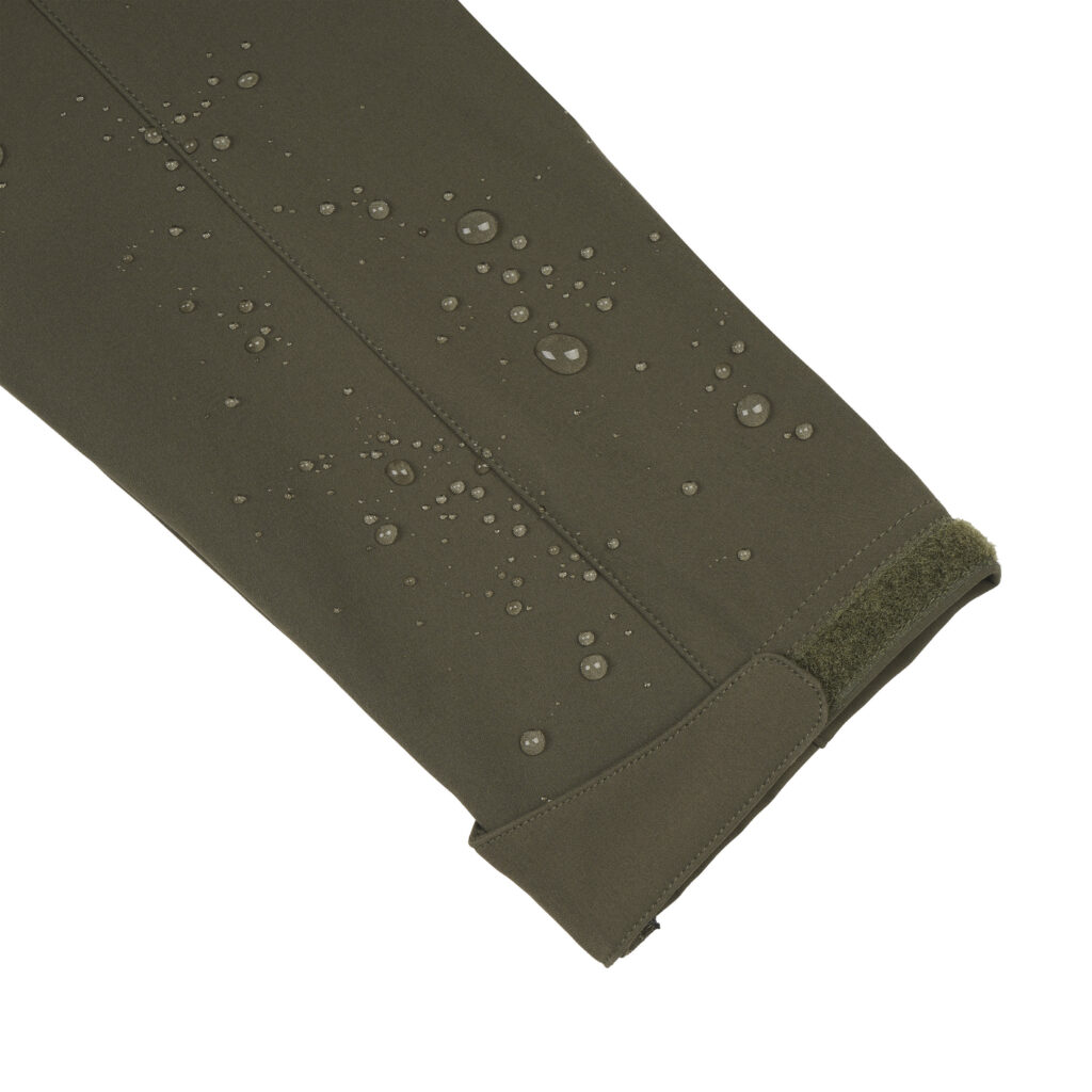 Icepeak Brimfield 257970682I574 groene heren outdoor softshell jas met capuchon