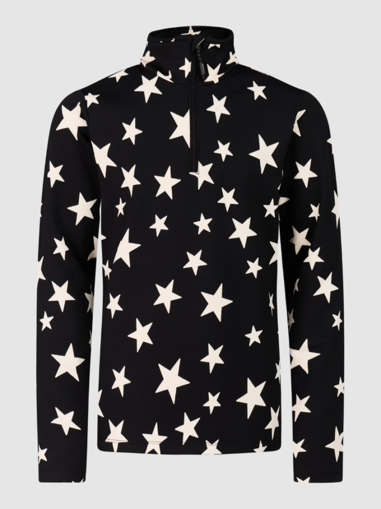 Protest PRTTopsy JR 12962004 True Black zwarte meiden ski pulli met korte rits
