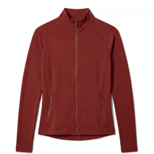 Calvin Klein LVGWS6J426 XWB Soft Sport Full Zip Spiced Apple rood dames vest met doorlopende ritssluiting