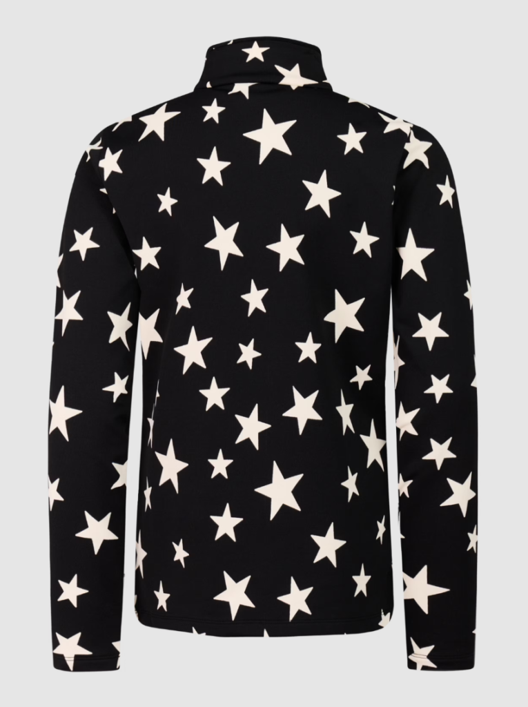 Protest PRTTopsy JR 12962004 True Black zwarte meiden ski pulli met korte rits