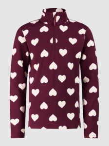Protest PRTTopsy JR 12962004 Current Purple paarse meiden ski pulli met korte rits