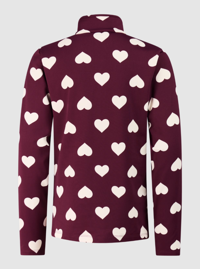 Protest PRTTopsy JR 12962004 Current Purple paarse meiden ski pulli met korte rits