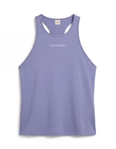 Calvin Klein LVGWS6K234 C53 Icon Sport Active Tank blauwe dames sporttop met logo