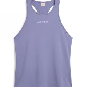 Calvin Klein LVGWS6K234 C53 Icon Sport Active Tank blauwe dames sporttop met logo