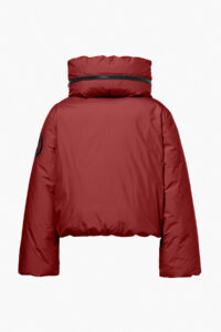 Goldbergh Porter Ski Jacket GB00214264-4748 Vino Rosso kort donsjack met grote kraag