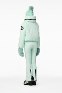 Goldbergh Porter Ski Jacket GB00214264-6657 Matcha Mint kort donsjack met grote kraag